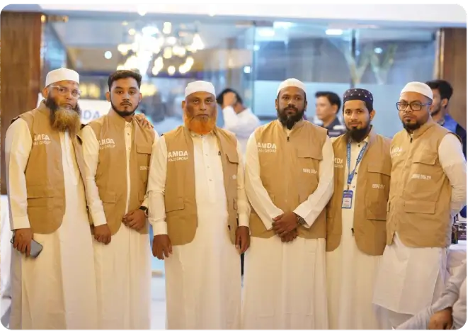 AMDA dedicated team group photo